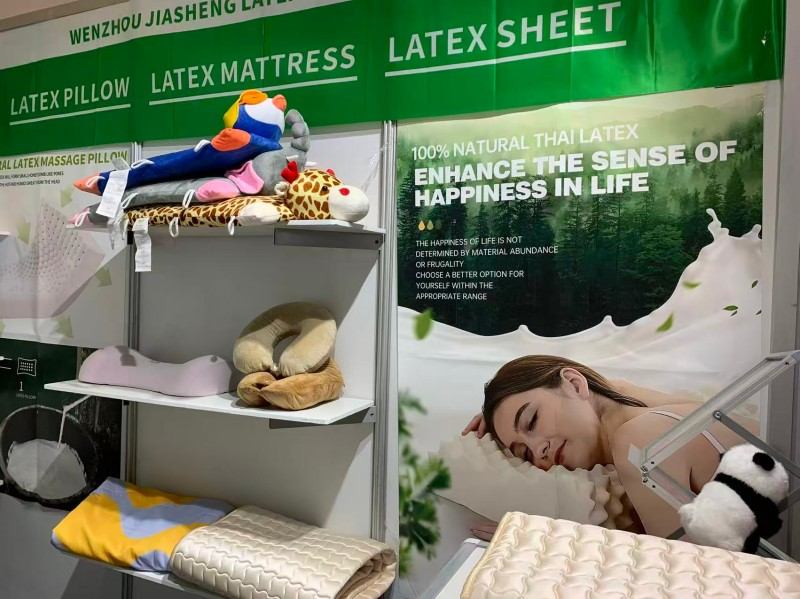 Wenzhou Jiasheng Latex Products Co., Ltd. deltog i Sleep Expo Middle East 2025