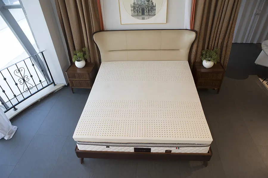 7 Zone Flat Latex Mattress Topper For Sleeping