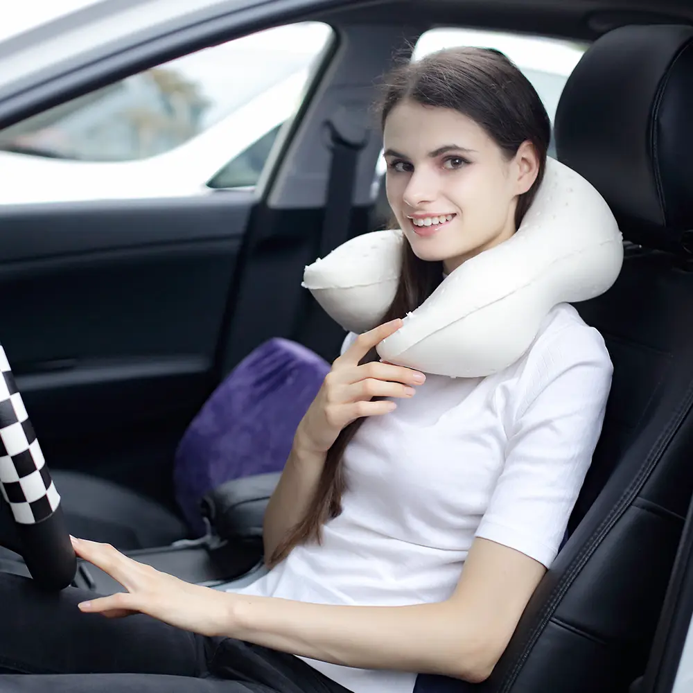 Adult Latex U Shaped Pillow