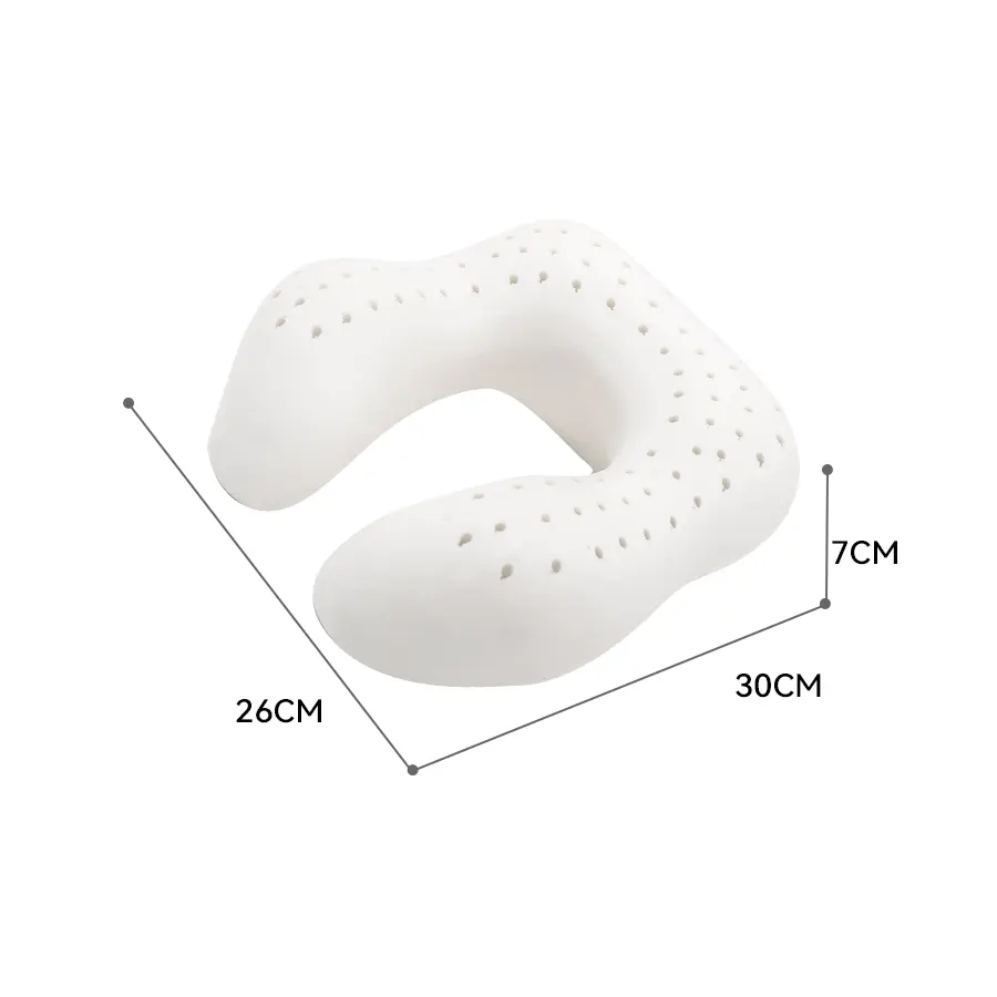Car Latex U Shaped Pillow