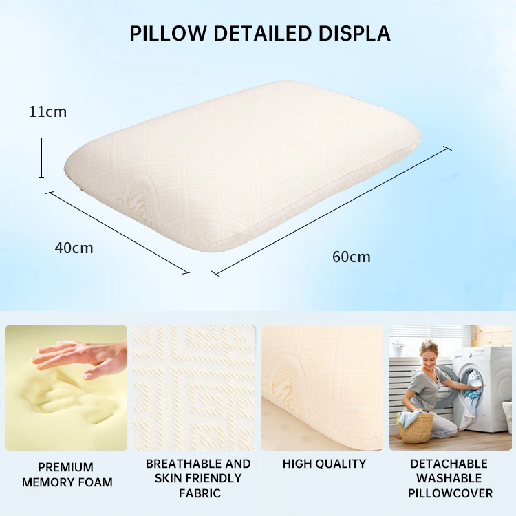 High Thickness Bread Memory Foam Pillow