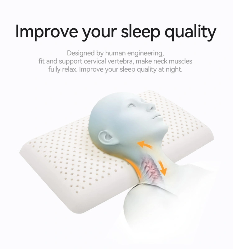 Low Thickness Latex Bread Pillow