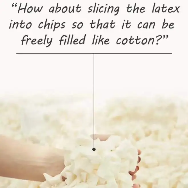 Shredded Latex Bread Pillow