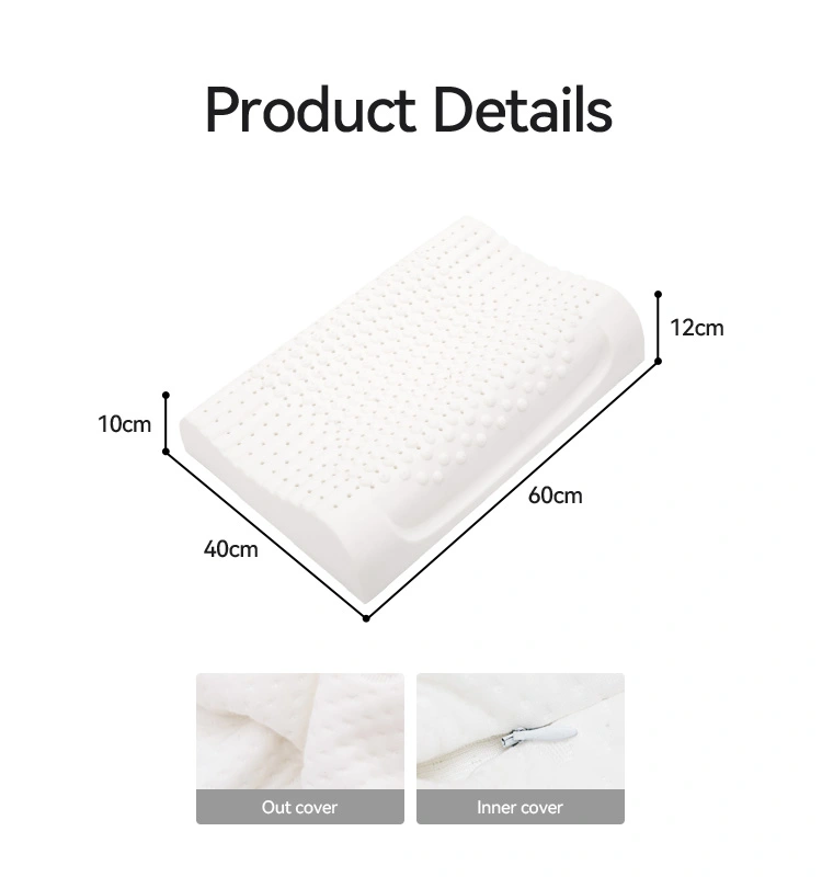 White Pillowcase Massage Pillow